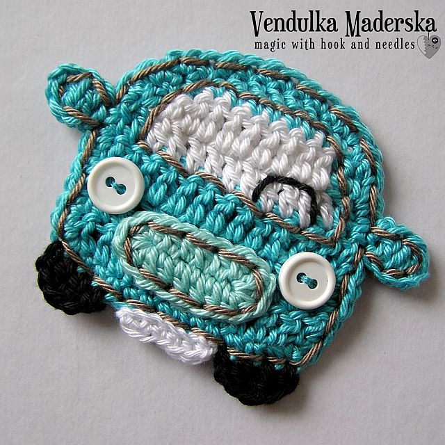 Návod na háčkované auto