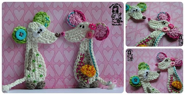 Návod na háčkovanou myšku