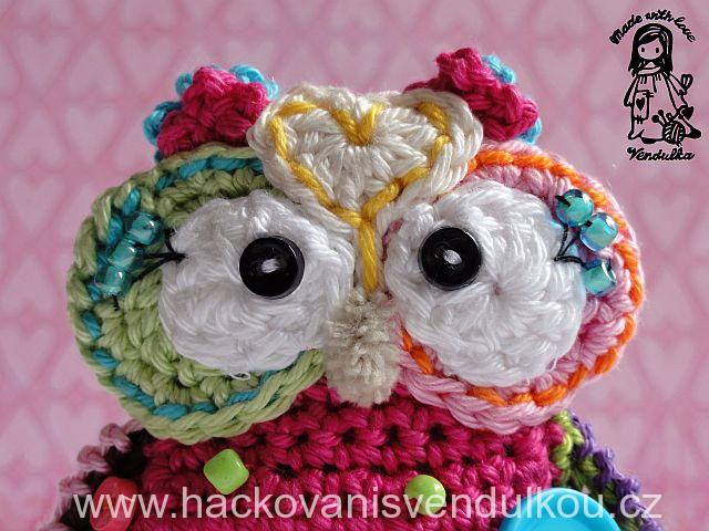 Podzimní sova - dekorace