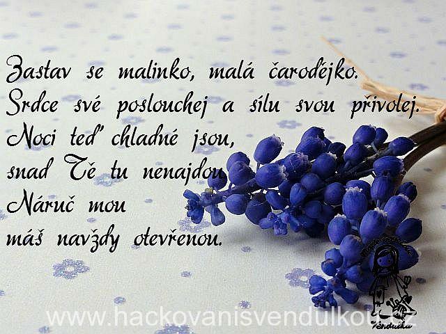 Čarodějka - háčkovaná aplikace, návod