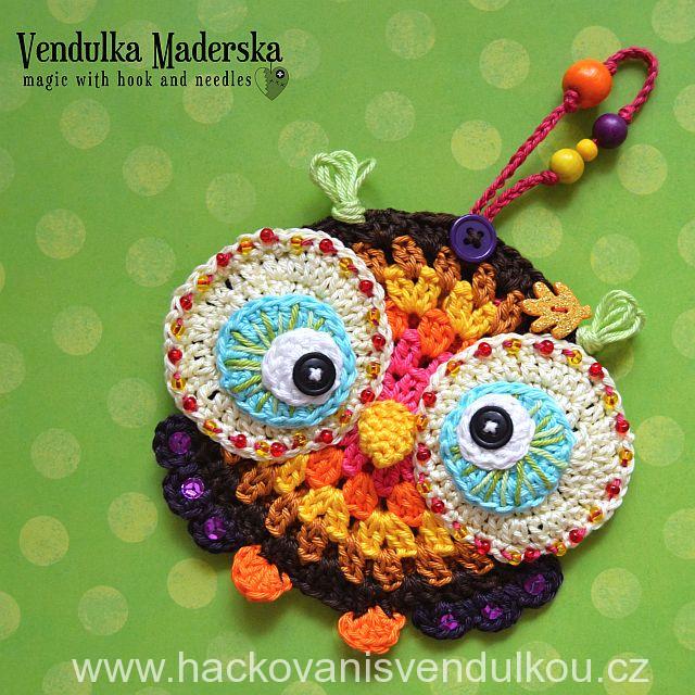 Podzimní sova - dekorace