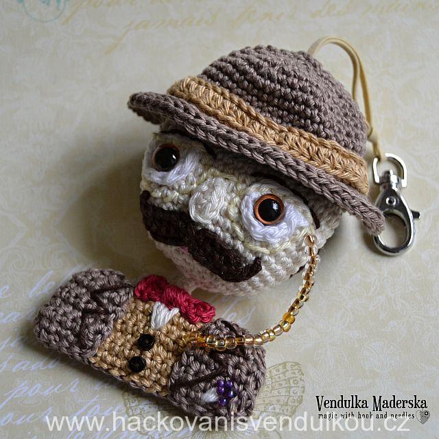 Hercule Poirot - návod na háčkování