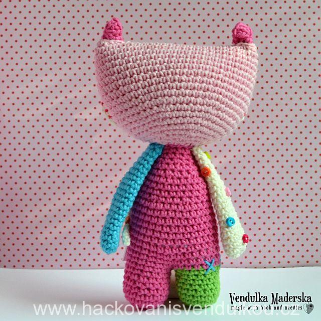 Háčkovaná kočička ¦ Návod na háčkování