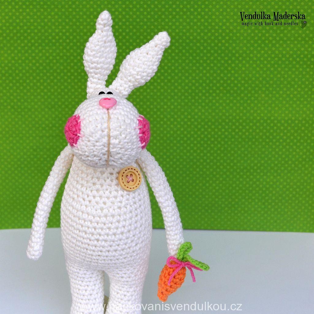 Háčkovaný zajíček ¦ návod na háčkování