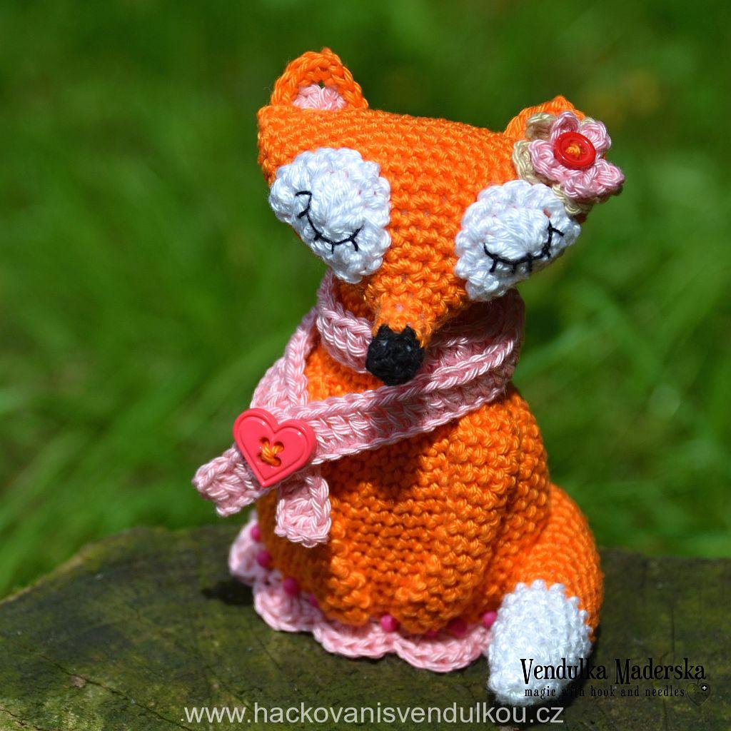 Háčkovaná liška ¦ Vendula Maderská ¦ Návod na háčkování