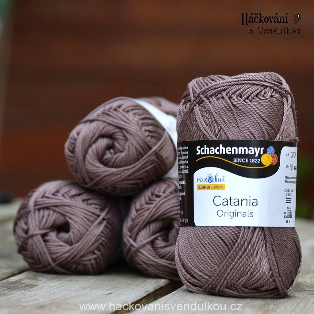 Příze Catania ¦ Schachenmayr ¦ medvědí hnědá ¦ 161 ¦ 100% bavlna