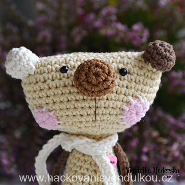 Háčkovaný medvídek ¦ Návod na háčkování