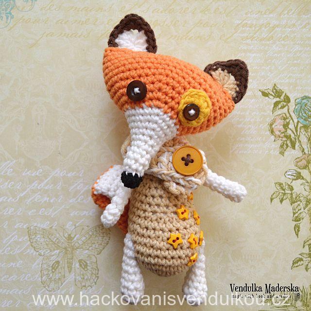 Háčkovaný lišák ¦ návod na háčkování