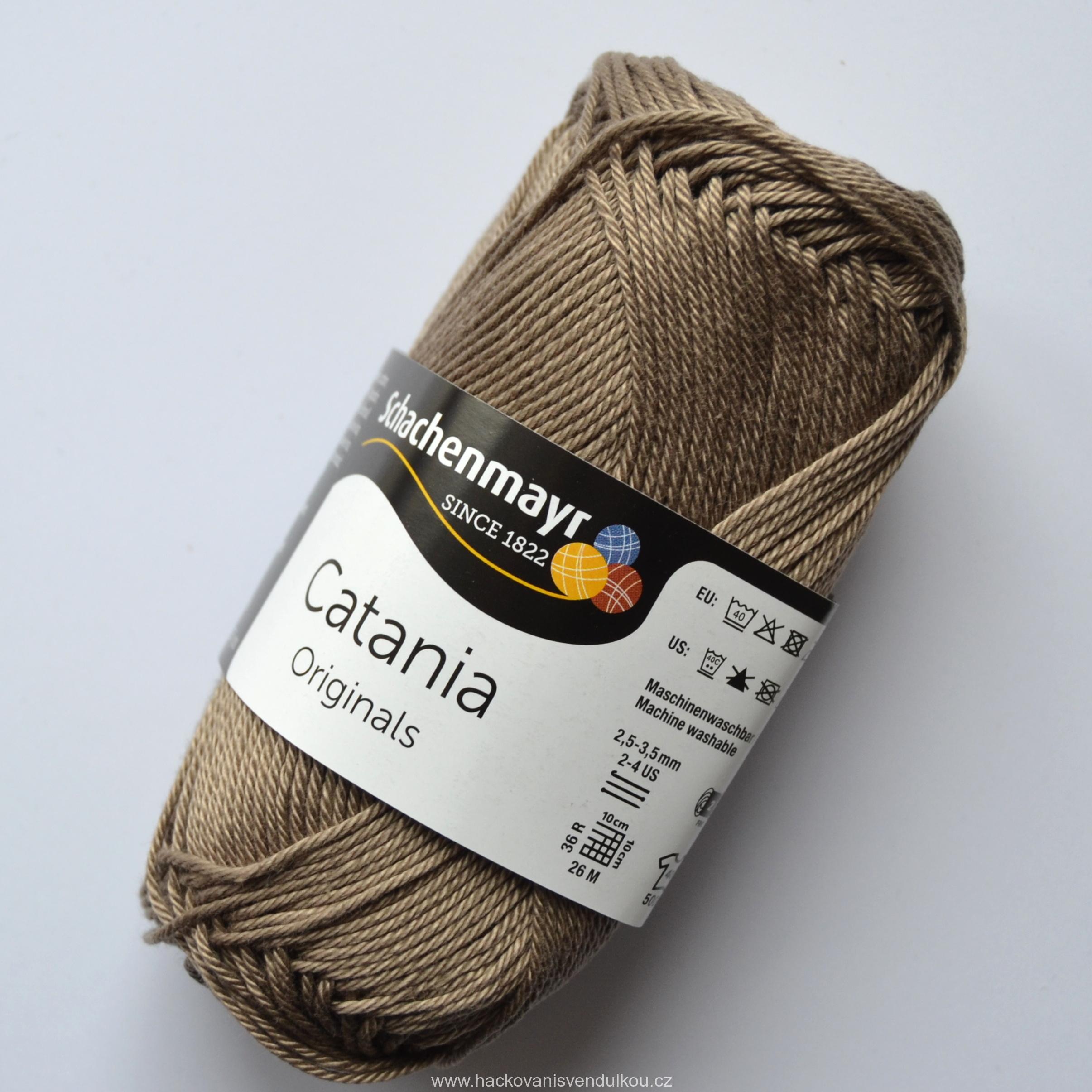 Příze Catania ¦ Schachenmayr ¦ hnědošedá 254