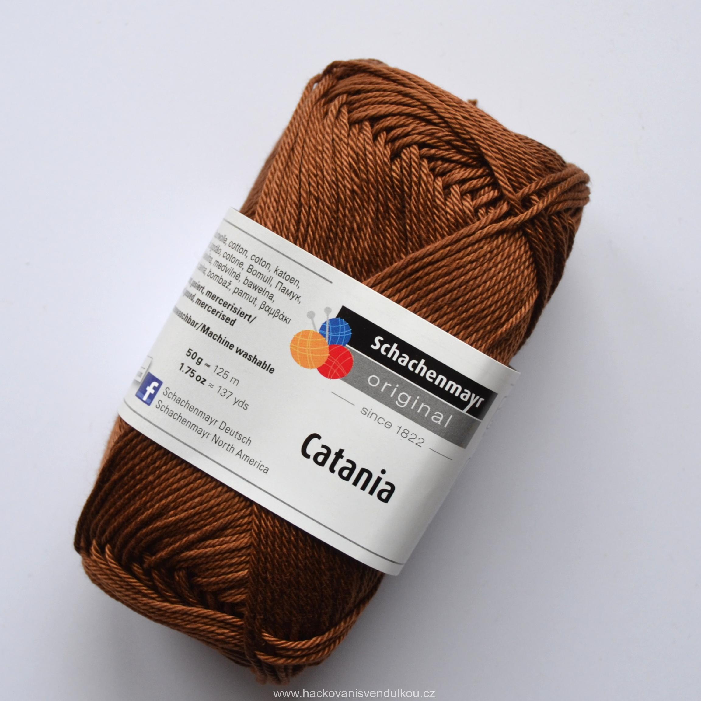 Příze Catania ¦ Schachenmayr ¦ hnědá - kaštanová 157