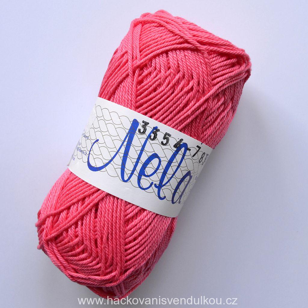 Příze Nela ¦ NČT ¦ melounová 3354 