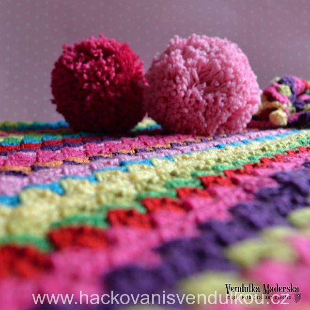 Veselý šátek ¦ návod na háčkování