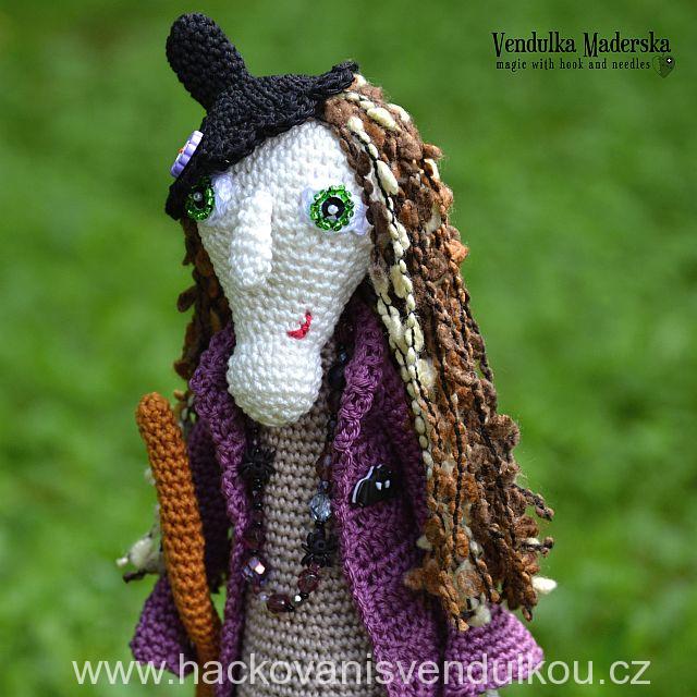 Háčkovaná čarodějka ¦ Návod na háčkování