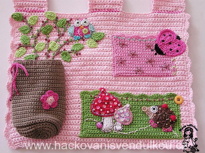 Návod na háčkovaný kapsář