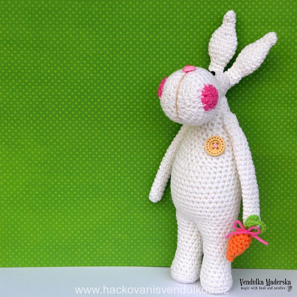 Háčkovaný zajíček ¦ návod na háčkování