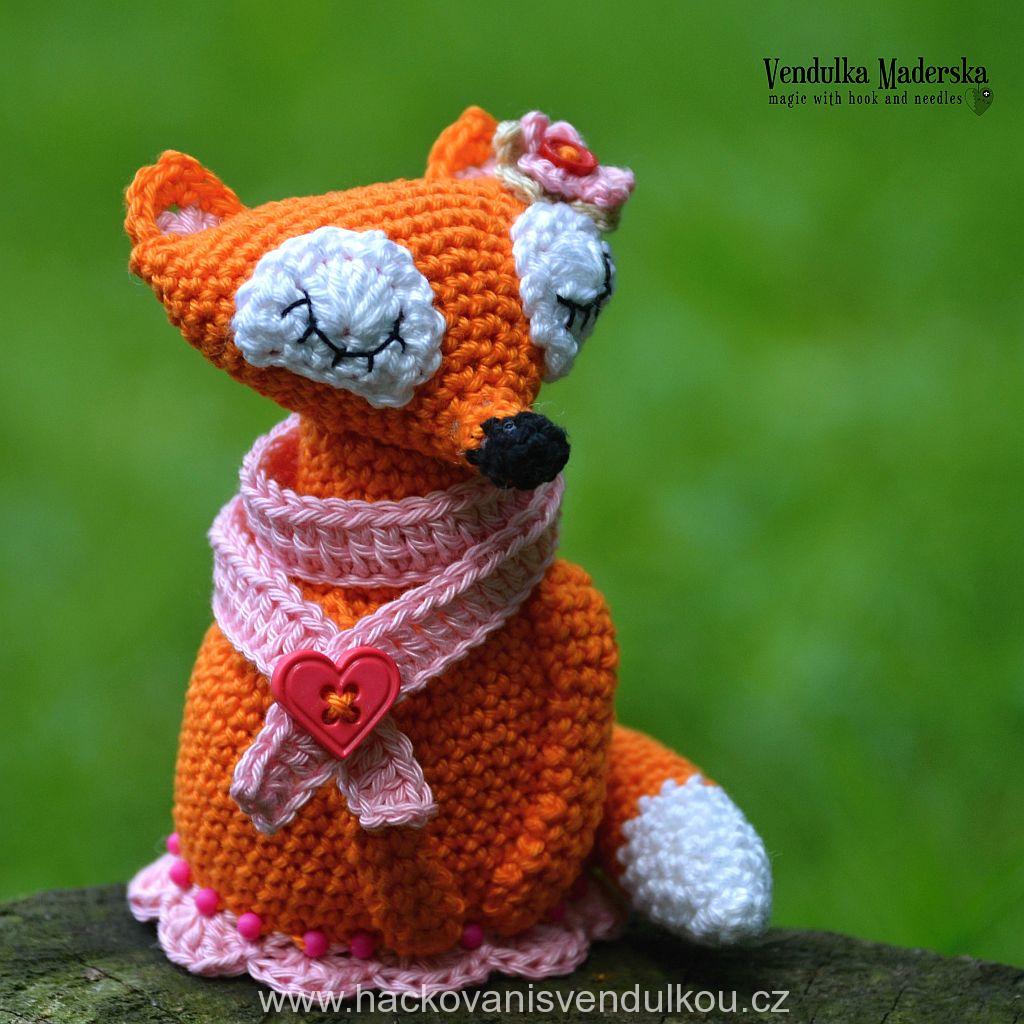 Háčkovaná liška ¦ Vendula Maderská ¦ Návod na háčkování