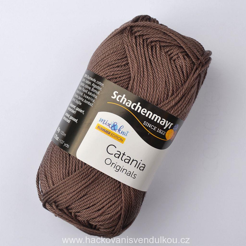 Příze Catania ¦ Schachenmayr ¦ medvědí hnědá ¦ 161 ¦ 100% bavlna
