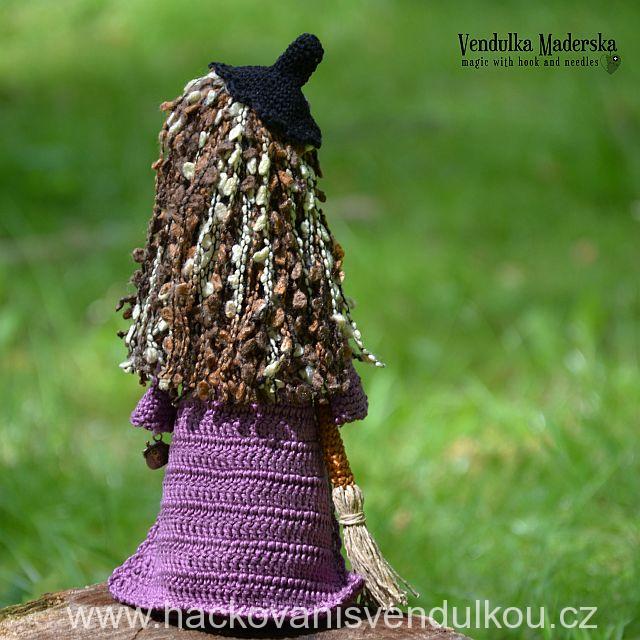 Háčkovaná čarodějka ¦ Návod na háčkování