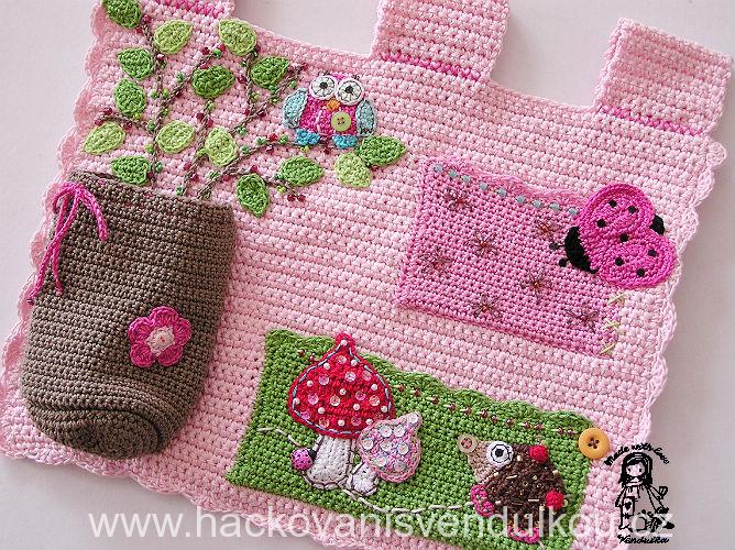 Návod na háčkovaný kapsář