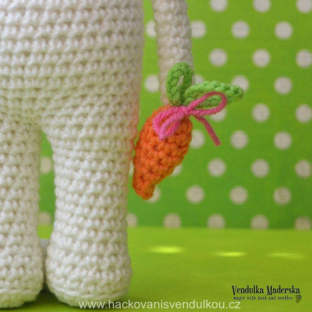 Háčkovaný zajíček ¦ návod na háčkování