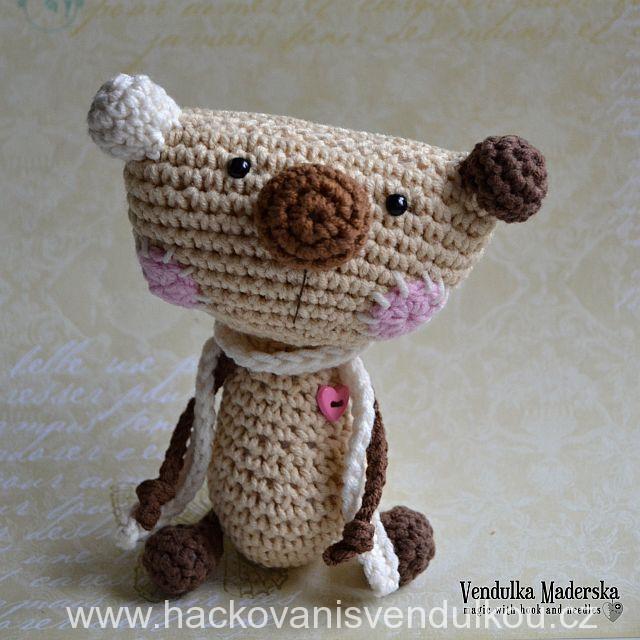 Háčkovaný medvídek ¦ Návod na háčkování