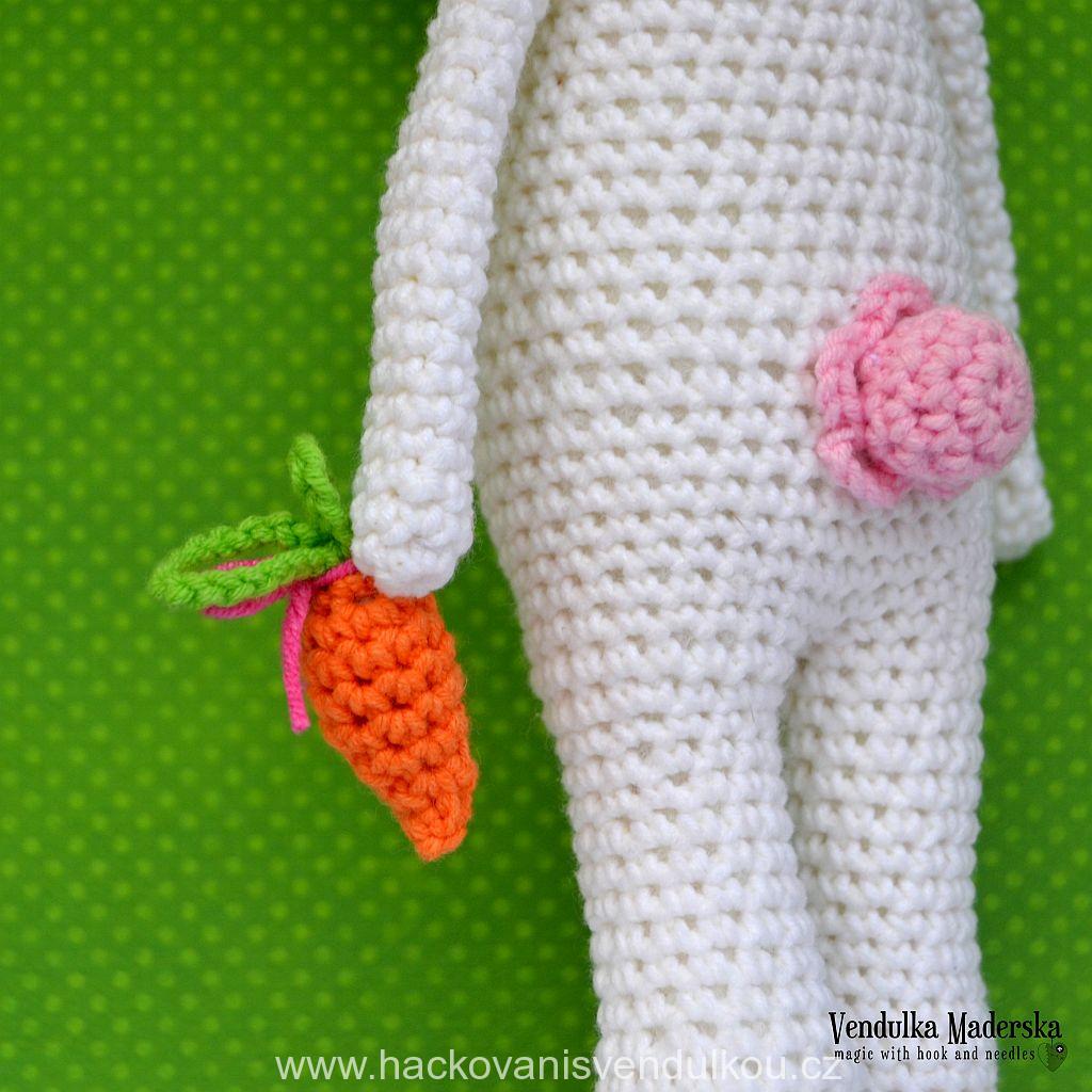 Háčkovaný zajíček ¦ návod na háčkování