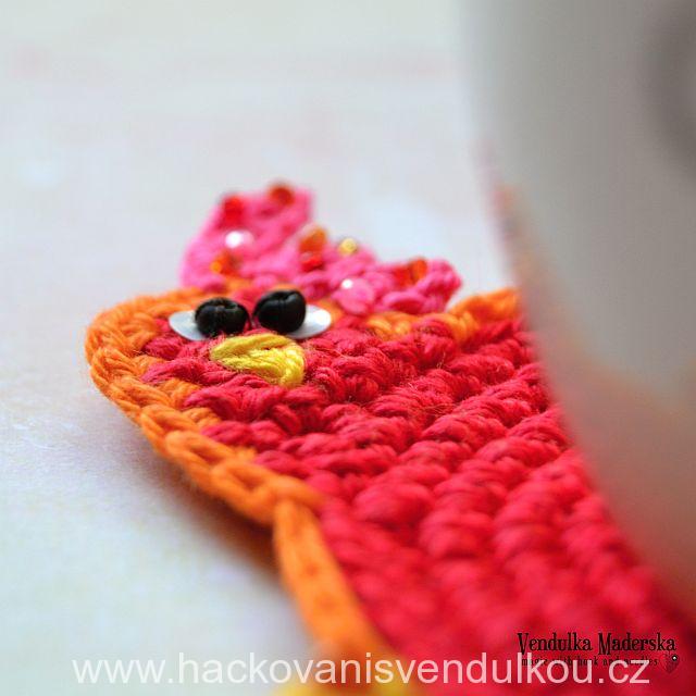 Návod na háčkovaný podšálek - slepička