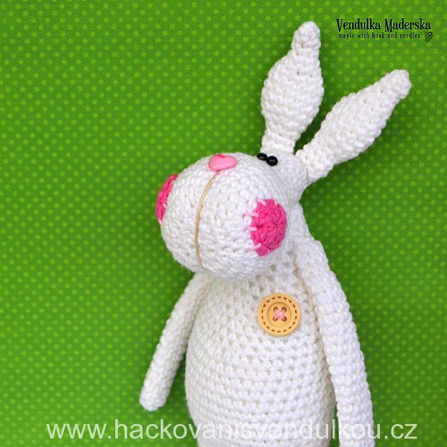 Háčkovaný zajíček ¦ návod na háčkování