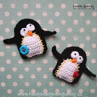 Háčkovaný tučňák ¦ návod na háčkování 