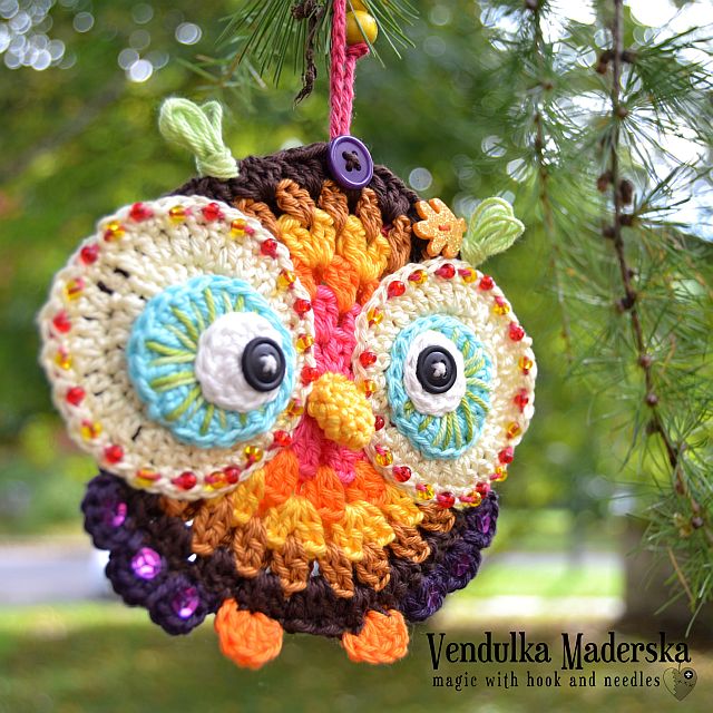 Návod na háčkovanou sovu
